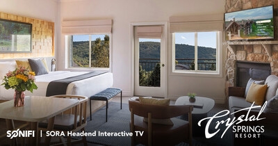 Crystal Springs Resort upgrades the TV experience for guests with SONIFI