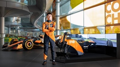 Racing Unleashed and McLaren Racing Unveil the McLaren Racing Motion Simulator