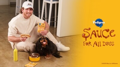 The PEDIGREE® Brand Unleashes its Sauciest Innovation Yet for Your Dog's Next Meal