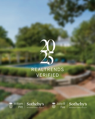 149 Agents and 17 Teams with William Pitt Sotheby's International Realty and Julia B. Fee Sotheby's International Realty Earn Esteemed RealTrends Verified Recognition