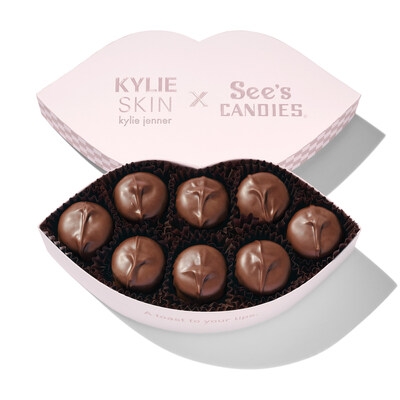See's Candies and Kylie Cosmetics Collaborate to Celebrate the Launch of Kylie Skin's New Toasted Marshmallow Lip Butter