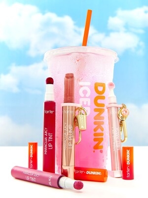 tarte™ cosmetics and Dunkin'® Kick Off "Guava Girl Summer" With the Ultimate Lip Collection Inspired by Dunkin'® Refreshers