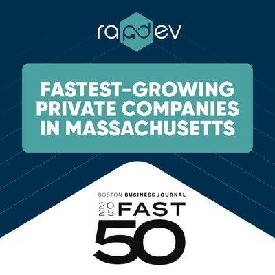 RapDev Recognized on Boston Business Journal's 2025 Fast 50 List for Third Consecutive Year