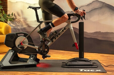 Bring your cycling climbs inside with the Tacx Alpine from Garmin