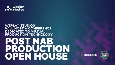 WePlay Studios will host a conference dedicated to virtual production technology, the POSTNAB Production Open House
