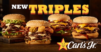 Bolder, Bigger, Better: Carl's Jr. ® Triple Sizes Iconic Burgers, Launches Natural Energy Lemonade