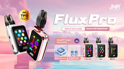JNR Flux Pro with NIPLO Tech: Elevate Your Vaping with 50% More Efficiency