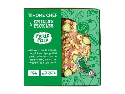 Home Chef Debuts Pickle Pizza with Grillo's Pickles, Classic Seasoned Chicken and More on Kroger Shelves