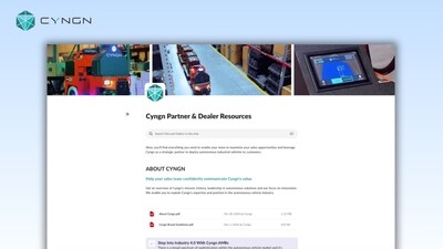 Cyngn Launches Dealer Portal to Facilitate the Scaled Expansion of Its Dealer Network