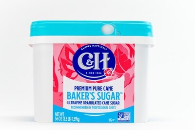 C&H® Sugar Unveils New Packaging for Baker's Sugar Delivering the Same Premium Quality for Baking Excellence