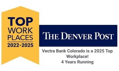 Denver Post Names Vectra Bank Colorado A Winner of the State of Colorado Top Workplaces 2025 Award