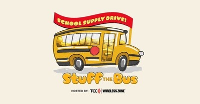 Round Room Holds School Supply Drives Throughout June; One Lucky School to Receive a Bus Filled with Classroom Essentials