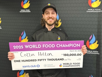 World Food Championships Crown Collin Hilton the 12th Annual World Food Champion