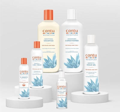 Cantu Introduces New Weightless Collection for Effortless, Defined Waves and Curls