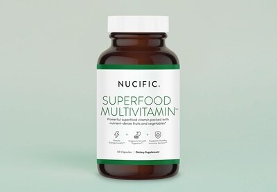Celebrate Women's Health Month With Nucific SuperFood Multivitamin