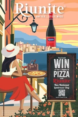 Riunite Reinforces Category Leadership with 360-Degree Marketing Campaign for National Lambrusco Day this June