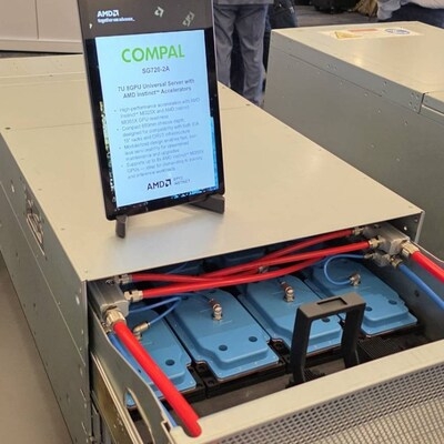 COMPAL Optimizes AI Workloads with AMD Instinct MI355X at AMD Advancing AI 2025 and International Supercomputing Conference 2025