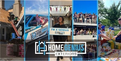 Home Genius Exteriors Expands National Footprint with Three New Divisions in Greenville, SC; Detroit, MI; and Harrisburg, PA