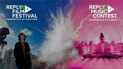 Reply doubles its AI-based international competitions: introducing the Reply AI Music Contest and welcoming back the Reply AI Film Festival.