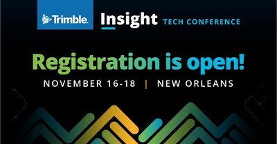 Trimble Opens Registration for 2025 Insight Tech Conference