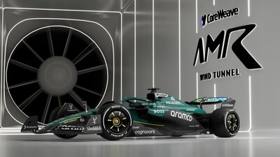 ASTON MARTIN ARAMCO ANNOUNCES COREWEAVE AS OFFICIAL AI CLOUD COMPUTING PARTNER