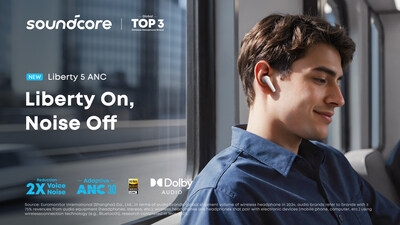 Soundcore Liberty 5: Revolutionizing Voice-Canceling with Adaptive ANC 3.0 and Dolby Audio
