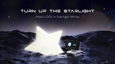 TangibleFuture's AI Desktop Robot LOOI to Launch New "Starlight White" on Aug. 21