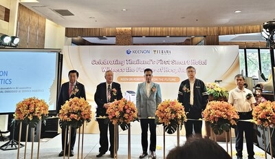 Celebrating Thailand's First Smart Hotel: A New Era in Hospitality with KEENON Robotics