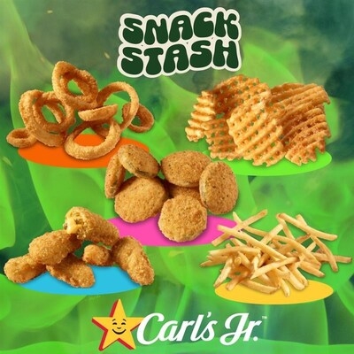 Intense Cravings Nipped in the Bud: Munchies up in Smoke with Carl's Jr.® Snack Stash