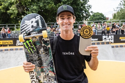 Monster Energy's Tom Schaar Takes First Place in Skateboard Park at Rockstar Energy Open