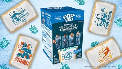POP-TARTS® TEAMS UP WITH MARVEL STUDIOS' "THE FANTASTIC FOUR: FIRST STEPS" TO BRING BACK FAN-FAVORITE FROSTED BLUE RASPBERRY FLAVOR AFTER SIX-YEAR HIATUS