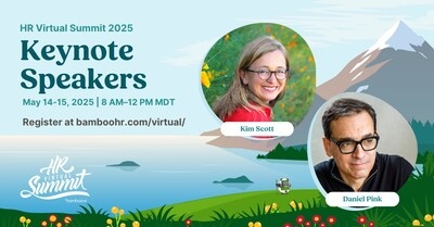 Best-Selling Authors Kim Scott and Daniel Pink To Headline World's Largest HR Virtual Summit