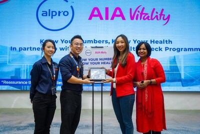 Alpro Pharmacy Now Offers Free AIA Vitality Health Check to Support Early Disease Detection