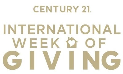 CENTURY 21 REAL ESTATE TO HOST FOURTH ANNUAL INTERNATIONAL WEEK OF GIVING CELEBRATING NETWORK-WIDE PHILANTHROPIC EFFORTS