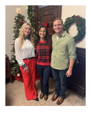 Great American Media Announces A Belle Christmas, a New Original Movie, Starring Ash Tsai, Marshall Williams, and Julia Reilly