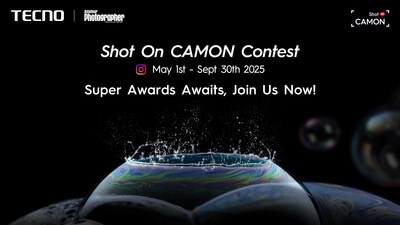TECNO Launches Shot On CAMON Contest 2025, Empowering Snapshot Mastery with the CAMON 40 Series