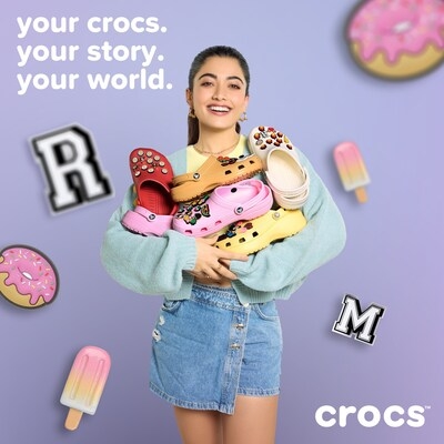 Sunflowers, K-Pop and everything in between: Rashmika Mandanna shares her Crocs story by embracing self-expression and personal style