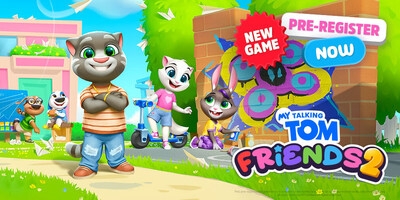 The Countdown Begins: Pre-Register Now for My Talking Tom Friends 2 by Outfit7