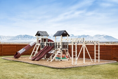 Backyard Playhouse and Swingset Brand King Swings Featured on HGTV's Rock the Block