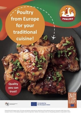 Poultry from Europe. Quality that makes it to Asian tables. New European Union campaign in the Philippines