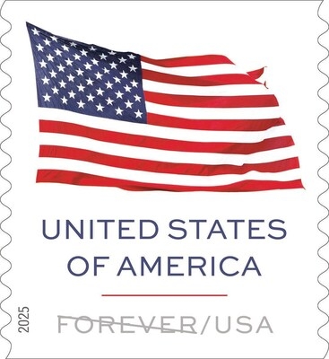 U.S. Postal Service Issues Latest U.S. Flag Stamp
