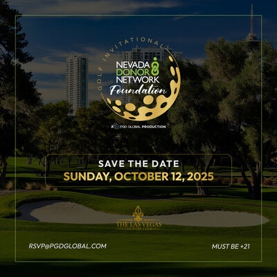Nevada Donor Network Foundation Golf Invitational Announced for Sunday, October 12, 2025