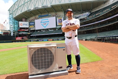 HOUSTON ASTROS STAR JOSE ALTUVE NAMED DAIKIN BRAND AMBASSADOR