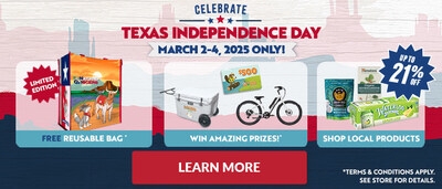 Natural Grocers® Hosts Annual Texas Independence Day Celebration Event