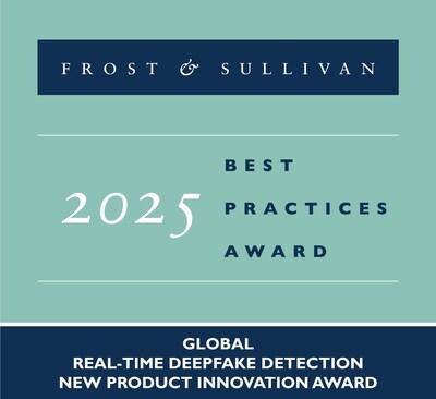 TC&C Receives Frost & Sullivan's 2025 Global New Product Innovation Recognition for Real-Time Deepfake Detection