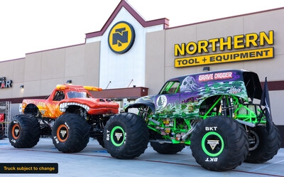 A Monster Surprise for Oklahoma City Northern Tool + Equipment Customers: Legendary Monster Jam® Truck to Make a Stop at Store