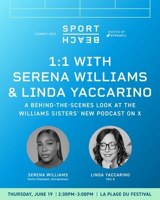 Serena Williams Joins Stagwell's (STGW) SPORT BEACH 2025 Roster
