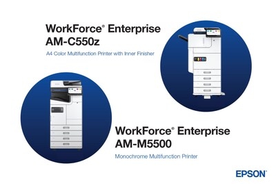 Epson Expands Business Print Portfolio with Two New Compact WorkForce Enterprise Mid-Range Multifunction Printers