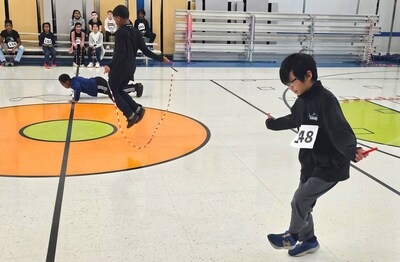 School Children Jump to Raise $98K for American Heart Association