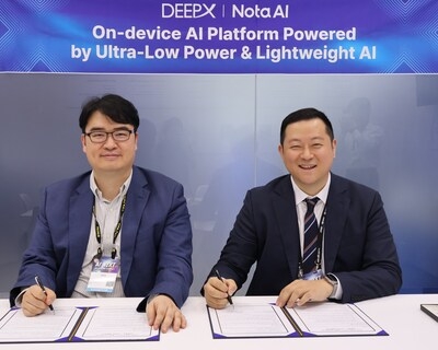 Nota AI and DEEPX Sign MOU at Computex Taipei to Lead the On-Device AI Market